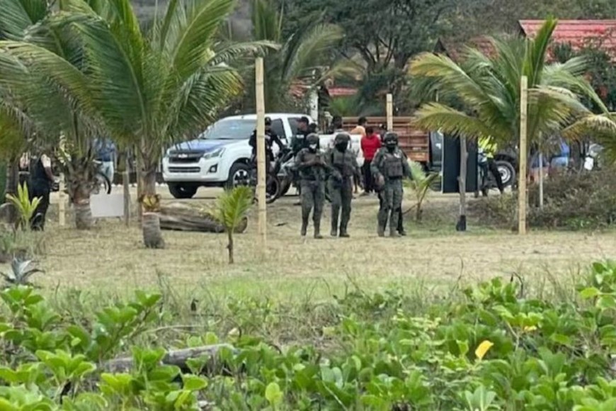 La policía investiga el aberrante hecho.