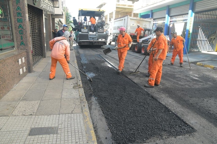 bacheo. Crédito: Guillermo di Salvatore.