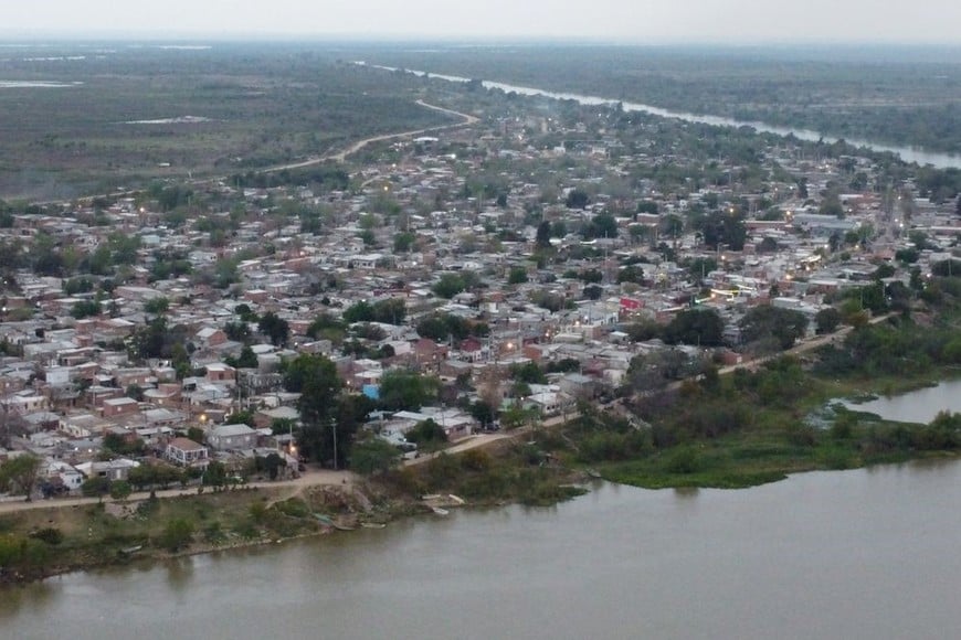 Una vista aérea del barrio. Foto: Archivo El Litoral