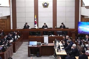 La audiencia judicial, en Seúl, el 13 de enero de 2026. Xinhua.