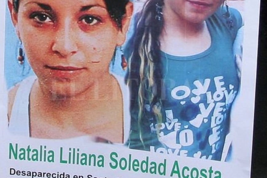 Natalia Liliana Soledad Acosta, vista por última vez hace más de 16 años