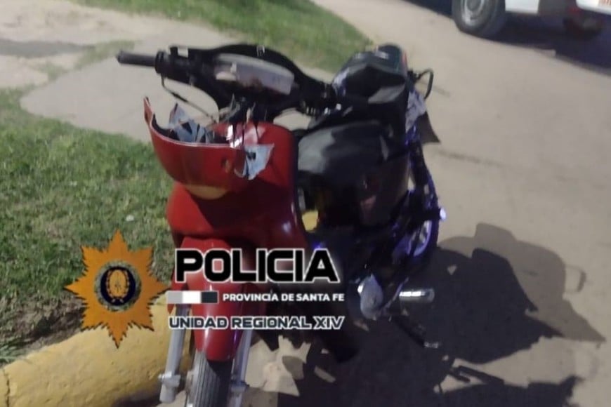 choque de motos en san javier