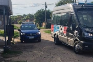 La policía detuvo a un sospechoso. Foto: El Litoral