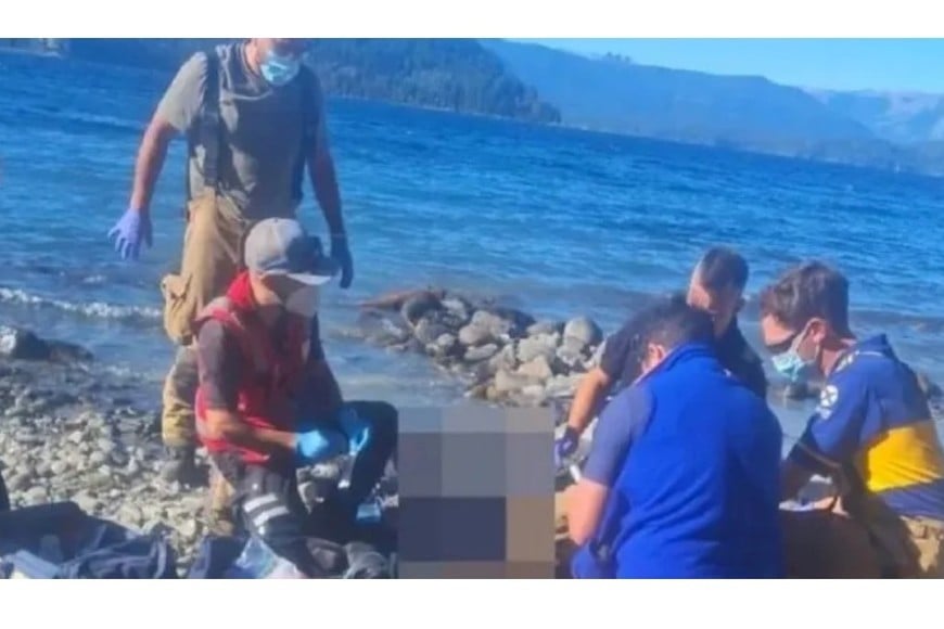 Un hombre de 39 años falleció tras descompensarse en las frías aguas del lago.