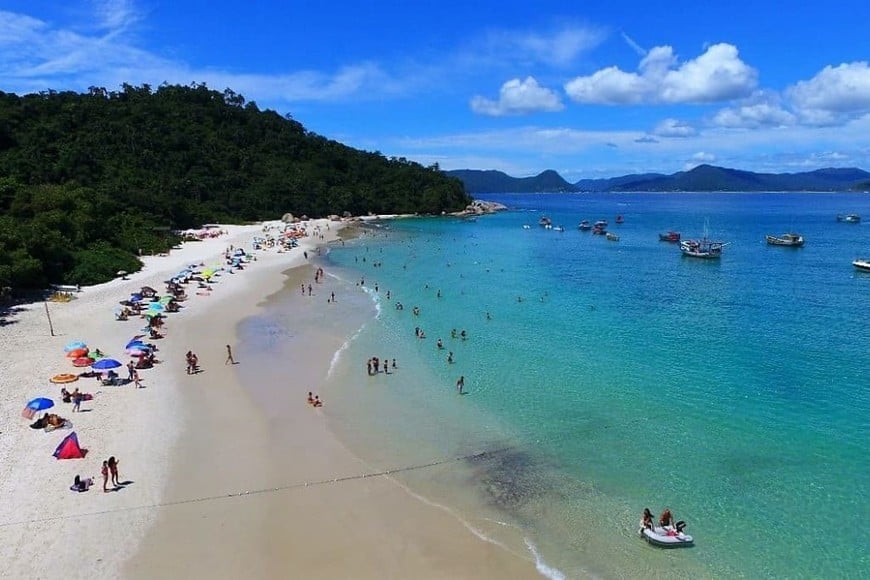 Playa de Florianópolis.
