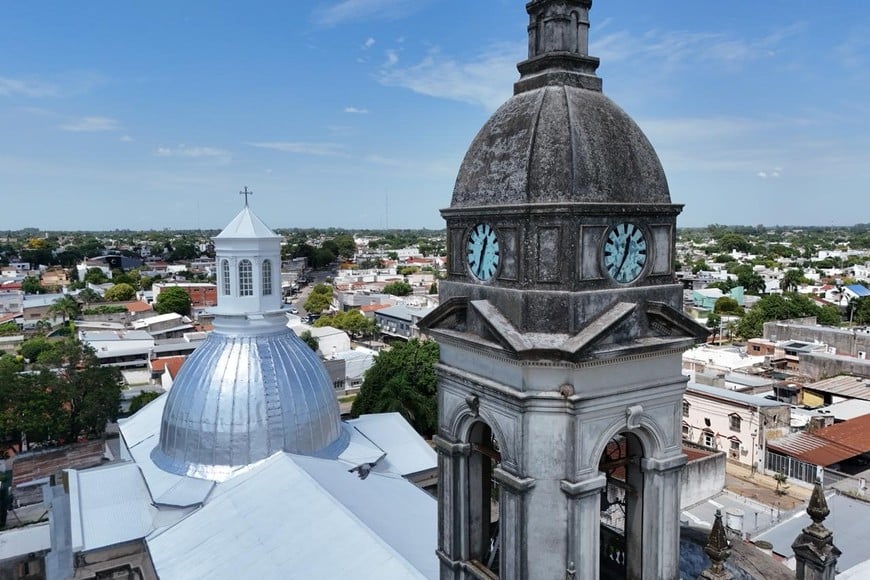 El reloj santotomesino. Foto: Fernando Nicola