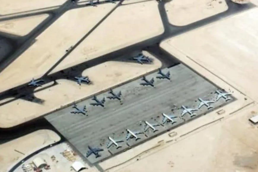 Al-Udeid es la mayor base militar estadounidense en Oriente Medio.