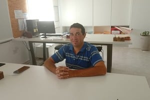 Pedro Peretti, presidente comunal de colonia San José. Foto: El Litoral