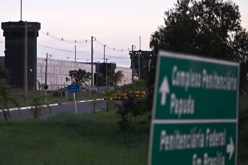 La cárce de máxima seguridad de Papuda, en Brasilia.