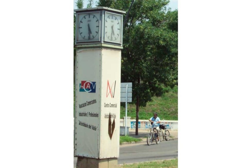 En Aristóbulo del Valle también hubo relojes.