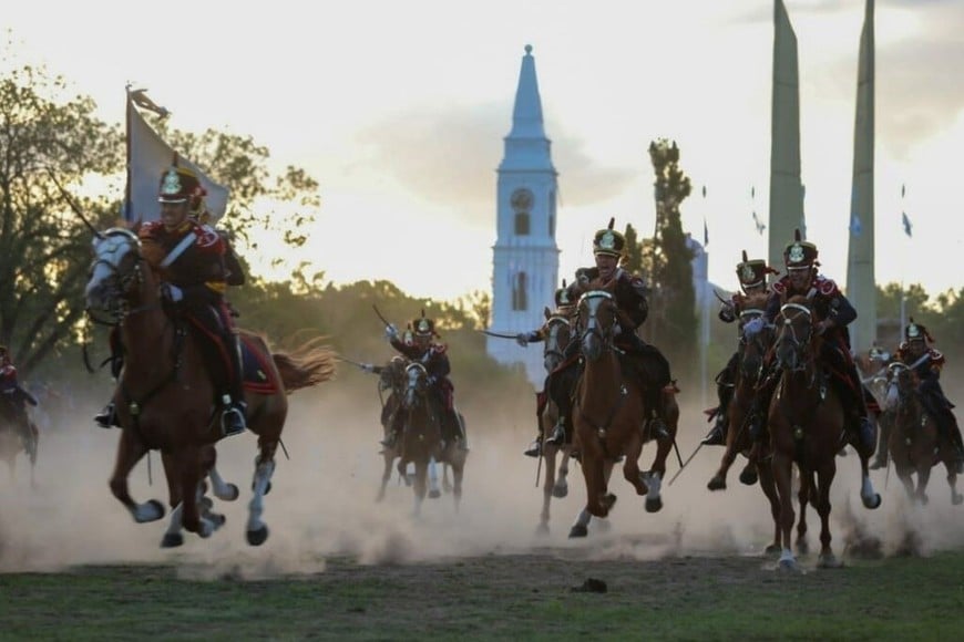El llamado Combate de San Lorenzo tuvo lugar el 3 de febrero de 1813 frente al Convento de San Carlos