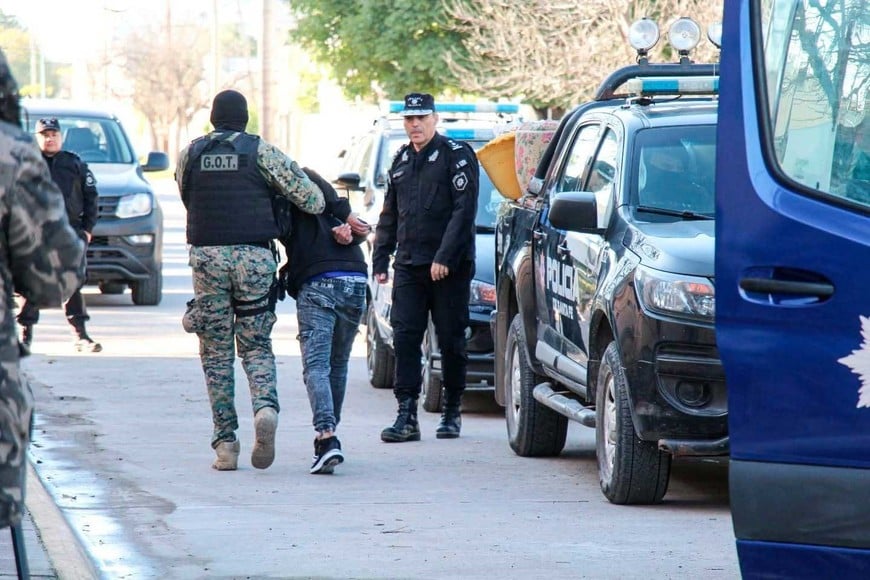 Pullaro repasó cómo estaba y como está equipada la policía en dos años de gestión.
