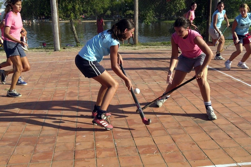 Se practicaban todo tipo de deportes.