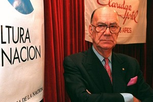 El escritor en los años 90. Foto: Archivo