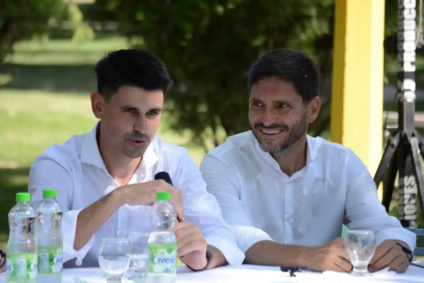 Obras históricas para San Eduardo: pavimento, iluminación LED y visita del gobernador