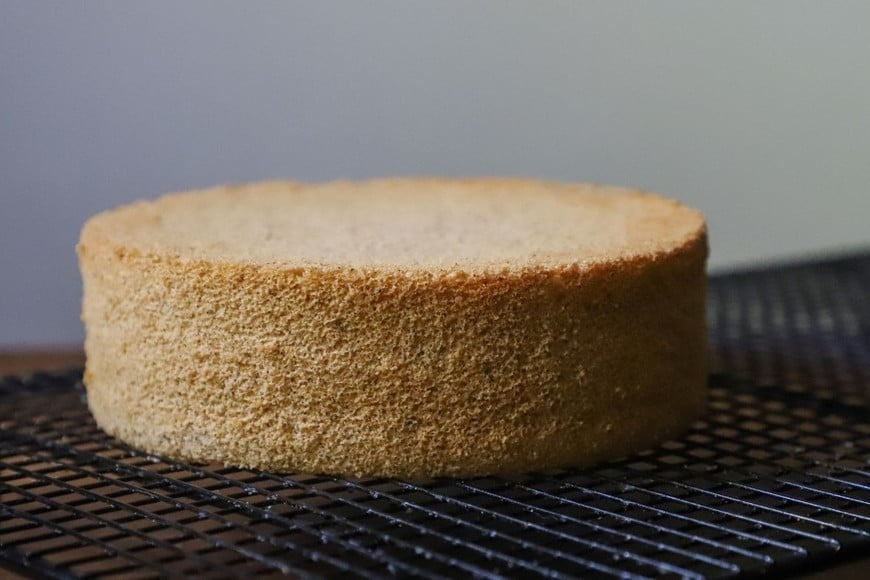 El resultado es una torta liviana, húmeda y equilibrada