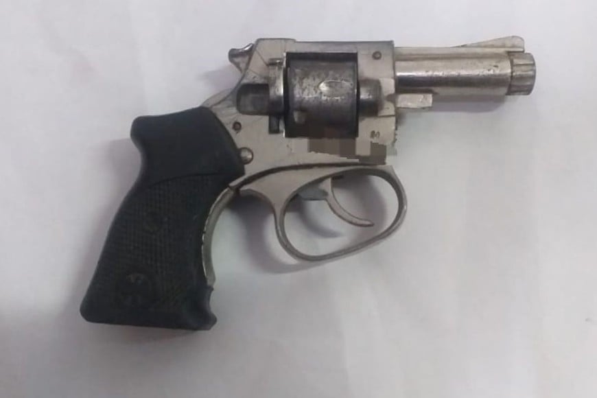 El revólver calibre .22. Foto: El Litoral