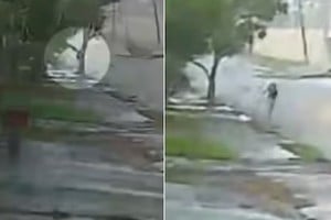 Los vientos alcanzaron los 180 km/h.