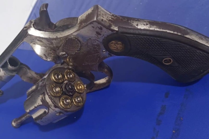 Los seis proyectiles habían sido desparados. Foto: El Litoral