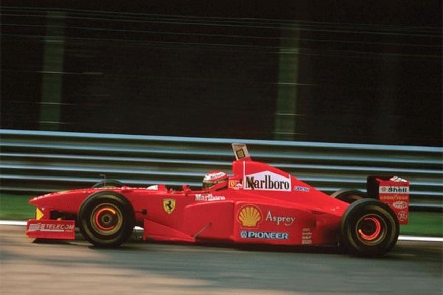El último Ferrari de John Barnard: el F310 B de Schumacher se subasta en París