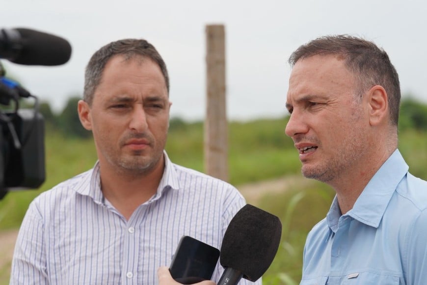 “En épocas de sequía es fundamental avanzar con la ejecución de obras hídricas”, sostuvo Lisandro Enrico.