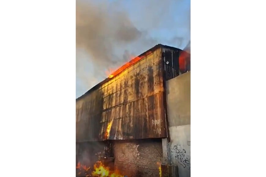 incendio la boca