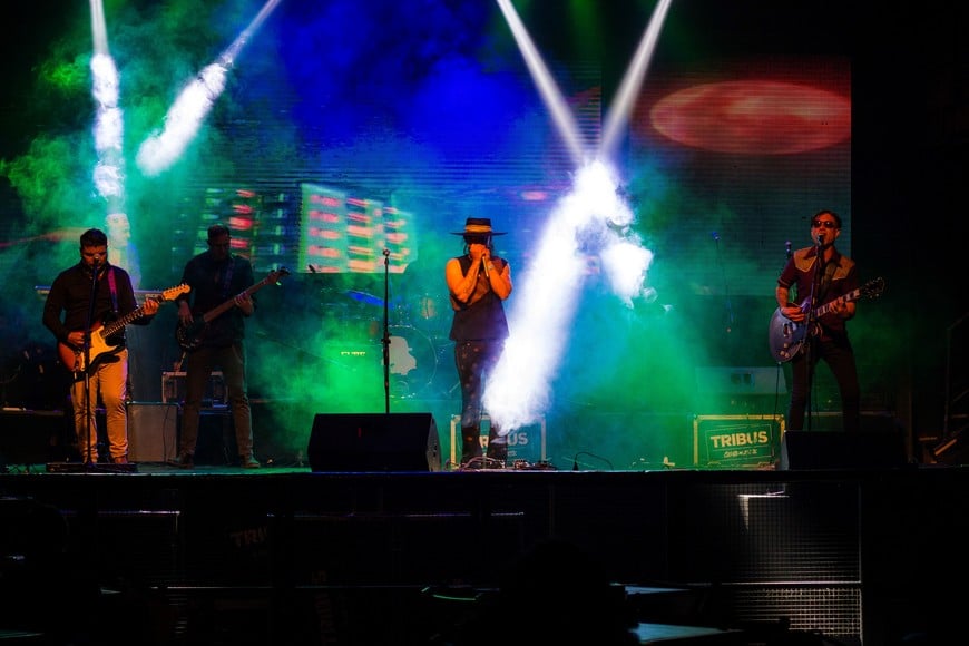 Los Herederos del Blues. Fotografía tomada por Enzo Calligaro.