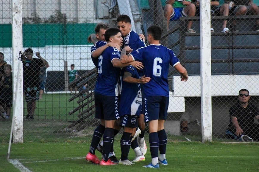 El doblete de Juan Ignacio Bono le permitió a Ben Hur sacar una importante ventaja. Foto: Prensa Ben Hur.