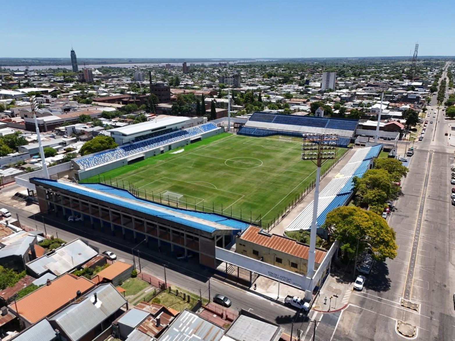 Estadio Parque Artigas de Paysandú. Foto: Fernando Nicola