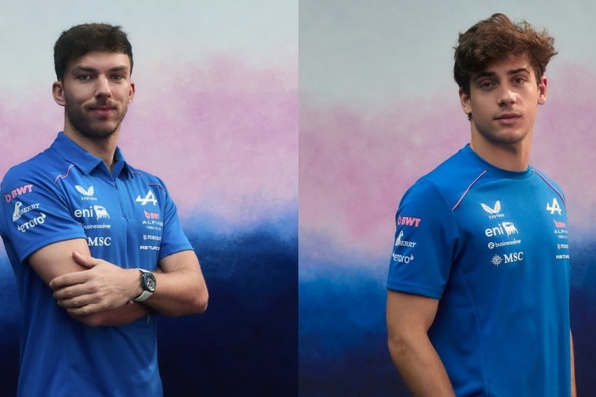 Colapinto presentó la indumentaria 2026 de Alpine y un detalle encendió preguntas