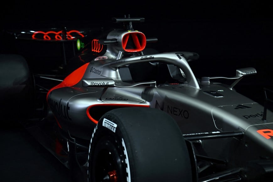 Formula One F1 - Audi F1 Car Presentation  - Kraftwerk Berlin, Berlin, Germany - January 20, 2026
The new Audi F1 car is presented in Berlin 
REUTERS/Annegret Hilse