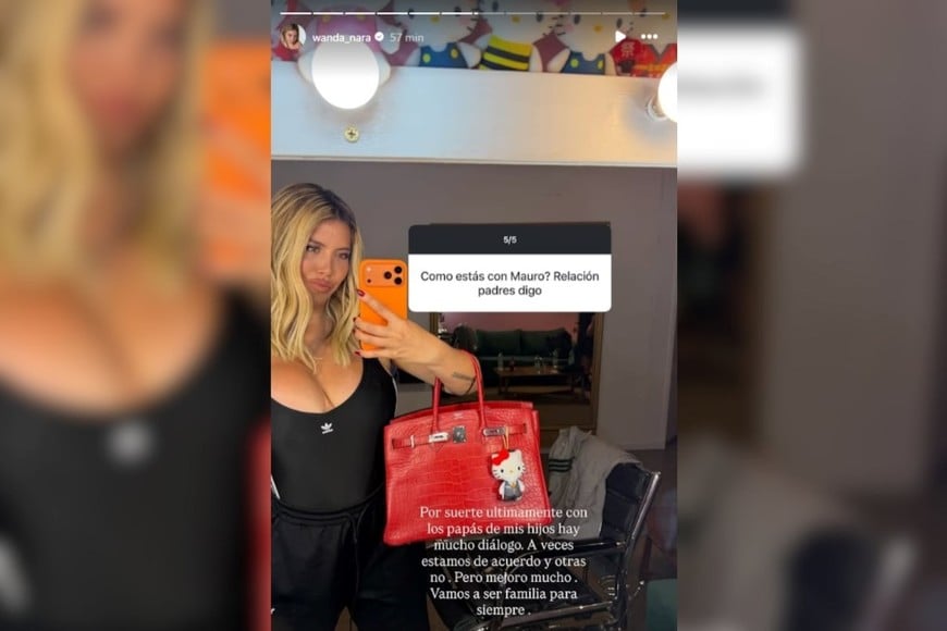 Wanda Nara habló sobre su vínculo con Mauro Icardi.