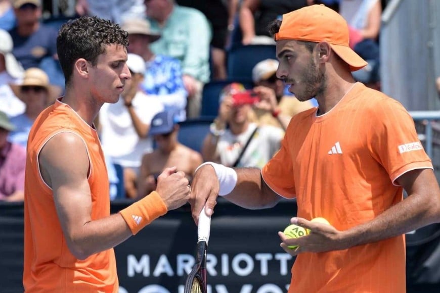 Juan Manuel y Francisco Cerúndolo.