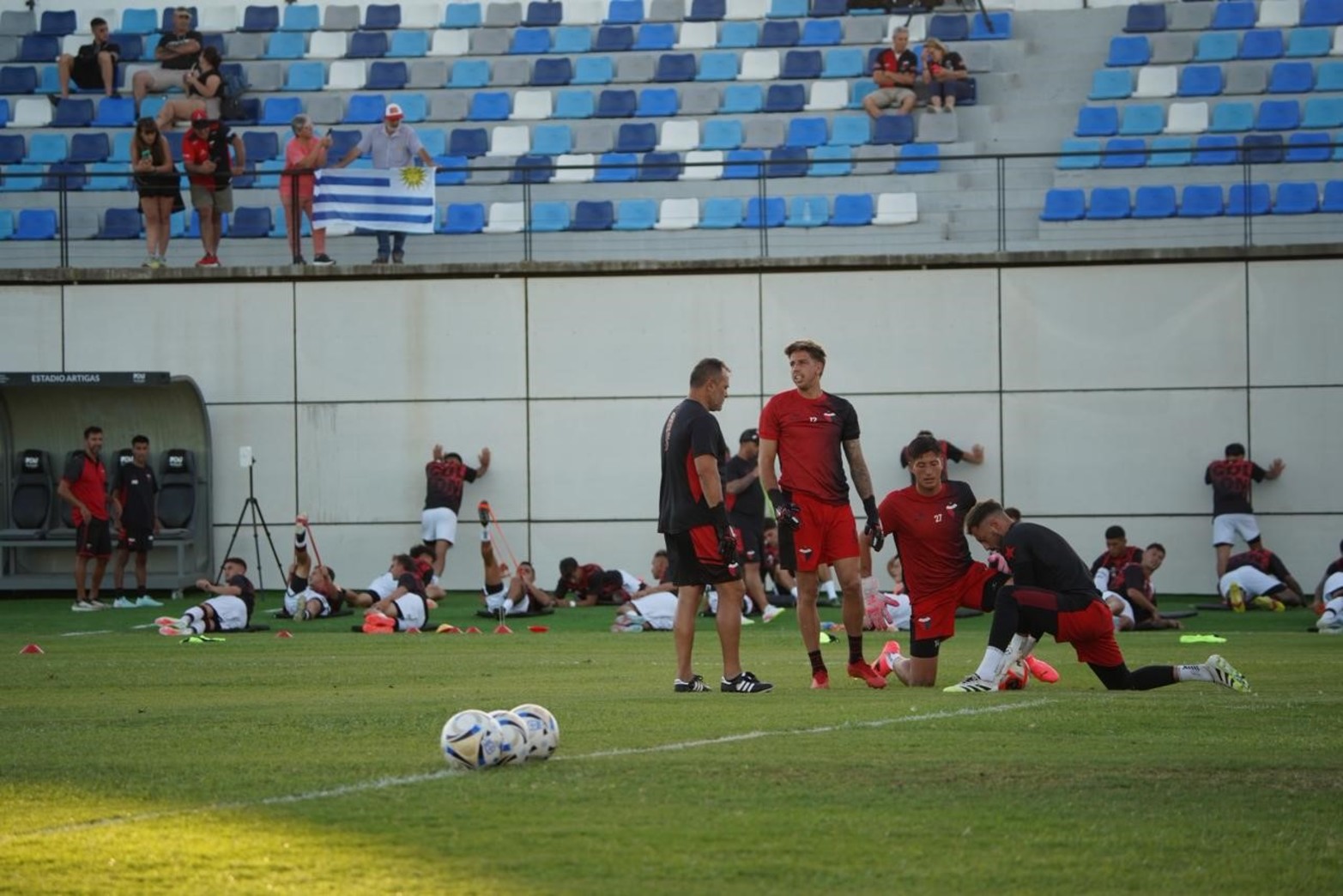 El Litoral en Paysandú: la previa del primer partido de Colón en 2026. Foto: Fernando Nicola