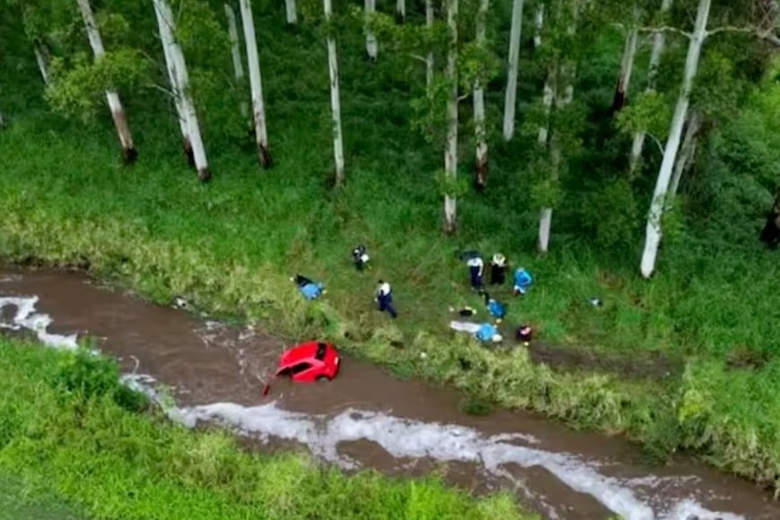 Las autoridades señalaron que las intensas lluvias registradas en la zona durante la jornada afectaron la visibilidad