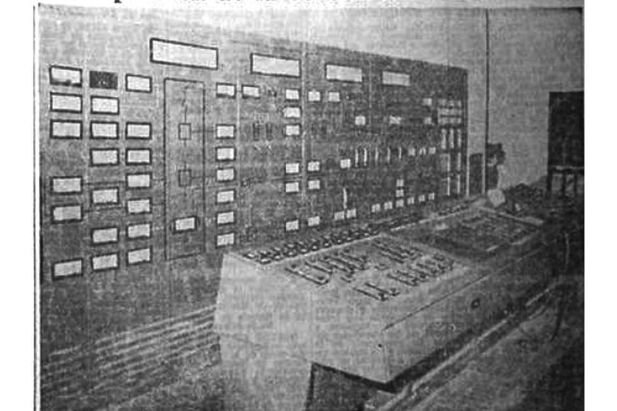 El sector operativo de la usina.