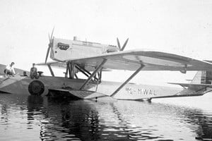 El avión que protagonizó la proeza. Foto: Gentileza RTVE