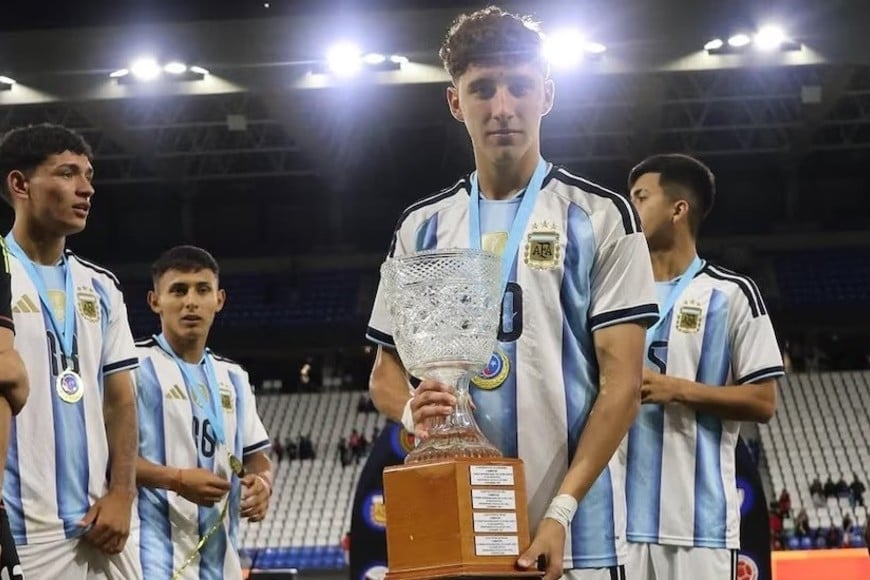 Luca Scarlato, el juvenil que desató la polémica por la patria potestad.