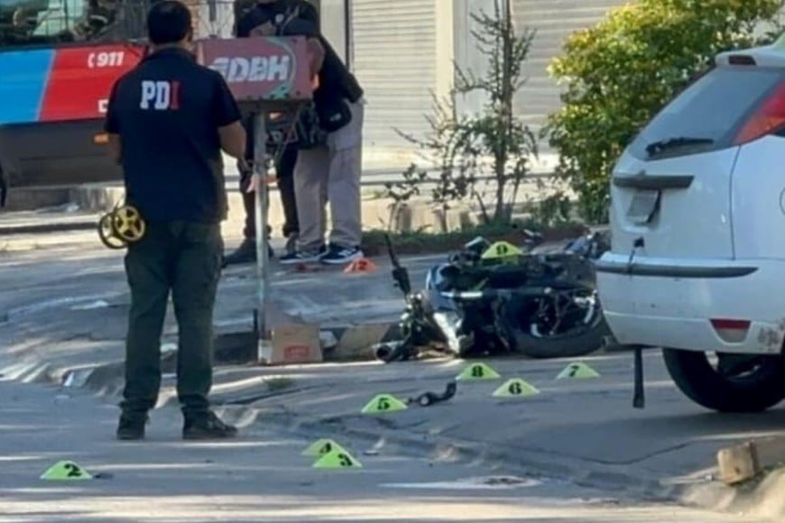 accidente fatal A. del Valle y 12 de Infantería