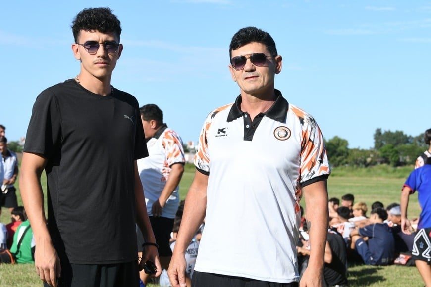 El ex Unión se hizo cargo de las inferiores del tricolor. Foto: Manuel Fabatía.