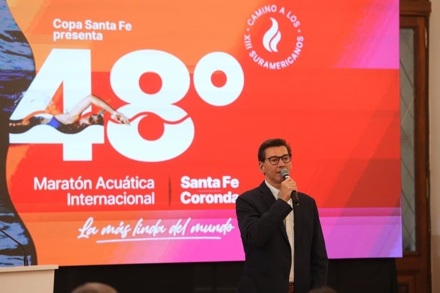 Daniel Di Lena ratificó el acompañamiento de Lotería de Santa Fe.