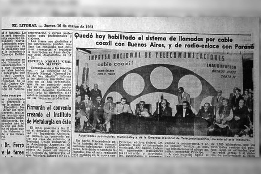 La relevancia de lo ocurrido en las páginas de El Litoral.