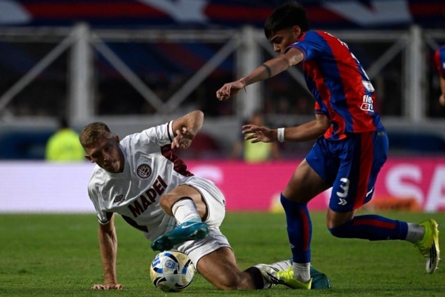San Lorenzo vs Lanús. Foto: @clublanus