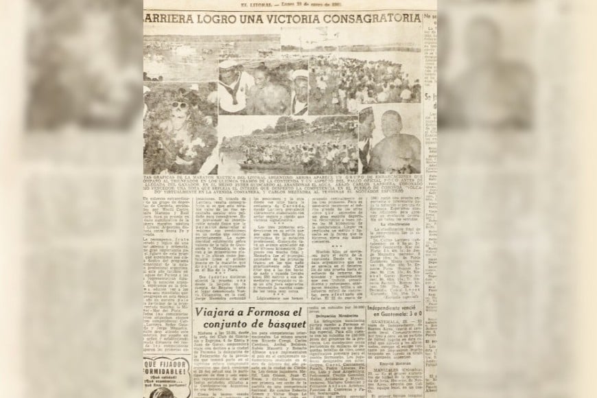 Larriera fue uno de los grandes protagonistas de las primeras ediciones de la prueba.