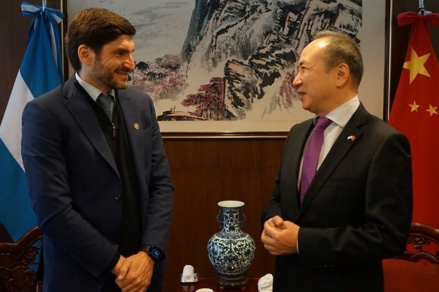 El embajador de la República Popular China, Wang Wei, será huésped de honor del gobierno santafesino durante su visita a la provincia. Foto: Archivo