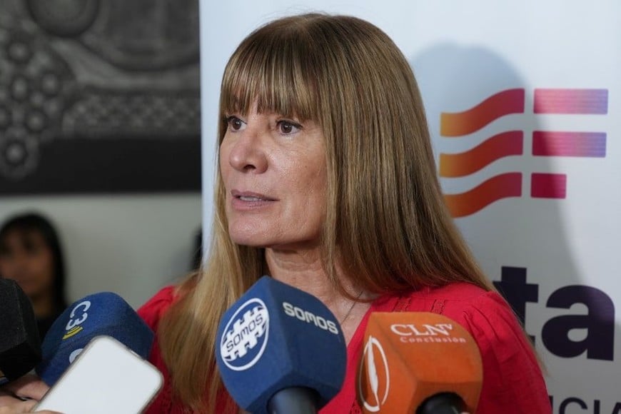 La ministra Susana Rueda. Foto: Gentileza Prensa Gobierno SF