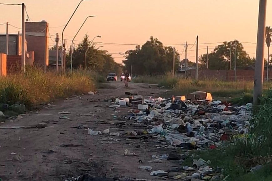 La situación planteada en calle Moreno a 3.700 y 3.800