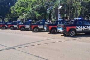 Borla aseguró que en aproximadamente un año y ocho meses al departamento San Justo han llegado más de 50 móviles entre autos, camionetas y motocicletas.