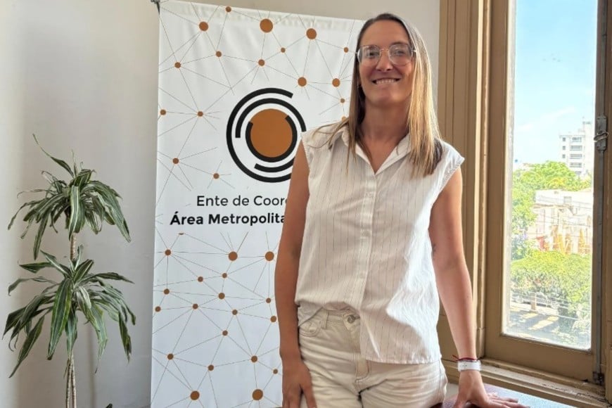 Florencia Pinatti es la nueva presidenta del ECAM (Ente de Coordinación del Área Metropolitana). Gentileza.