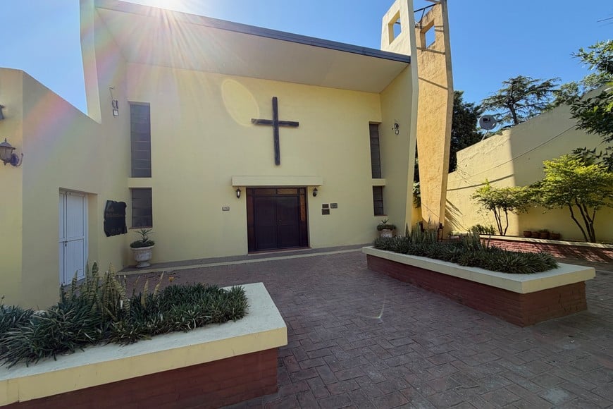 Otro de los anuncios relevantes fue la restauración de la torre del campanario de la capilla Cristo Crucificado,